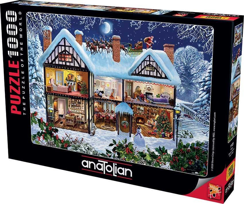 Пазли Різдвяний будиночок на 1000 деталей