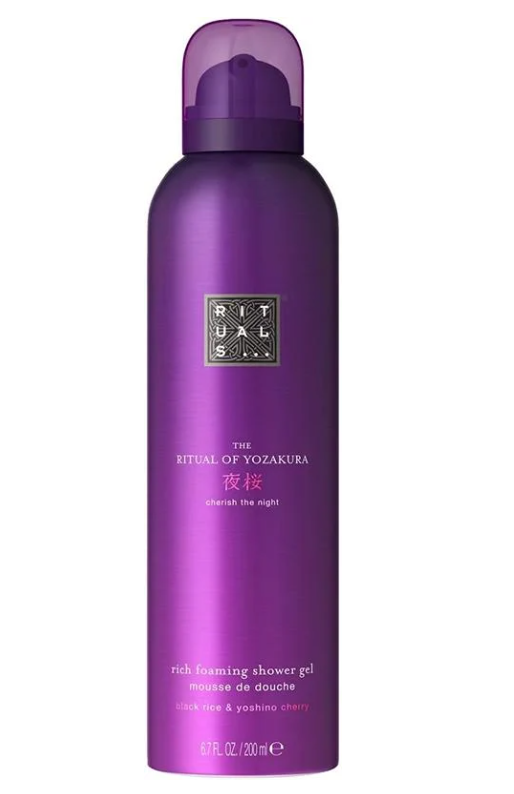 Пенка для душа RITUALS The Ritual Of Yozakura нежный фруктово-цветочный уход 200 мл (52335)