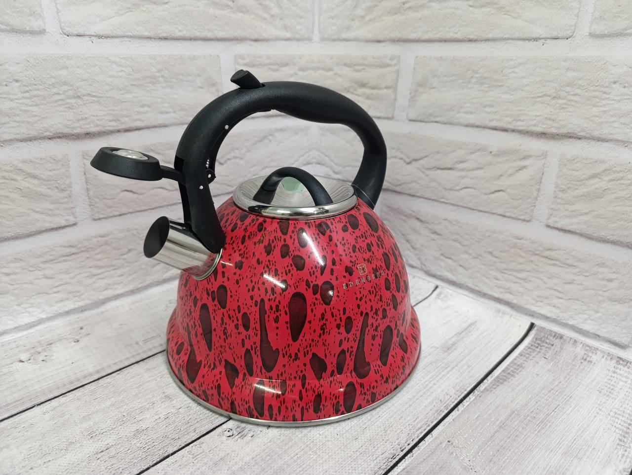 Чайник Edenberg 3 л Червоний (EB-1990) - фото 2