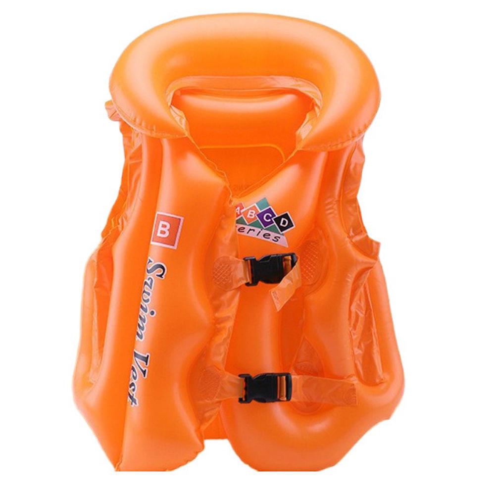 Надувний жилет для плавання для дітей Wave 45 см Помаранчевий (52-пом-BT-6525-M) - фото 6 Надувний жилет для плавання для дітей Wave 45 см Помаранчевий (52-пом-BT-6525-M) - фото 6