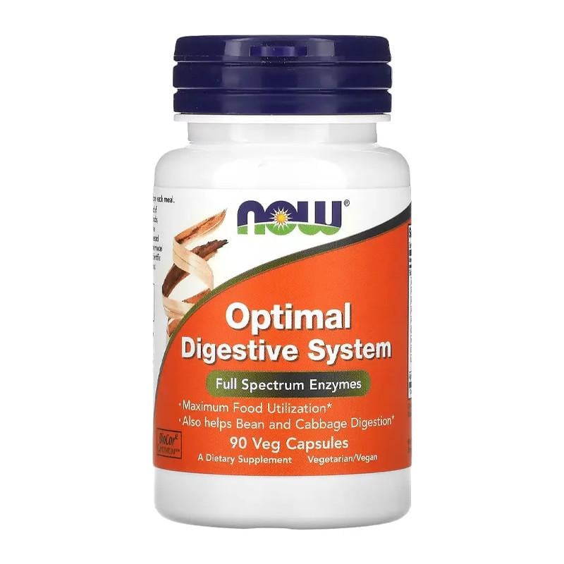 Комплекс для улучшения пищеварения NOW Optimal Digestive System 90 капс. (09495-01)