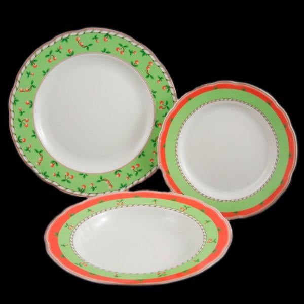 Набор тарелок Thun Rose 18 пр. (00000004029)