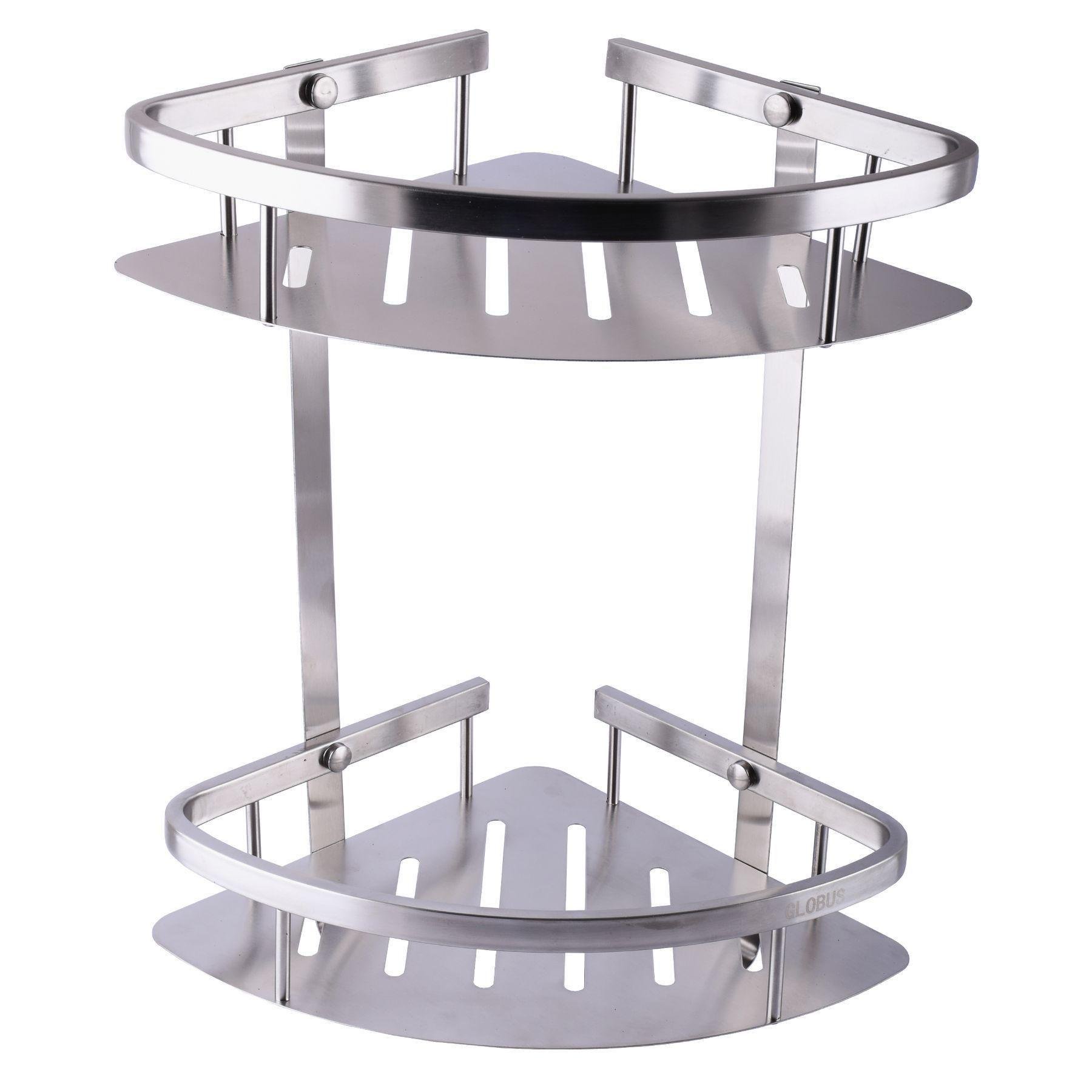 Полочка угловая двойная Globus Lux SS8422 (39990)