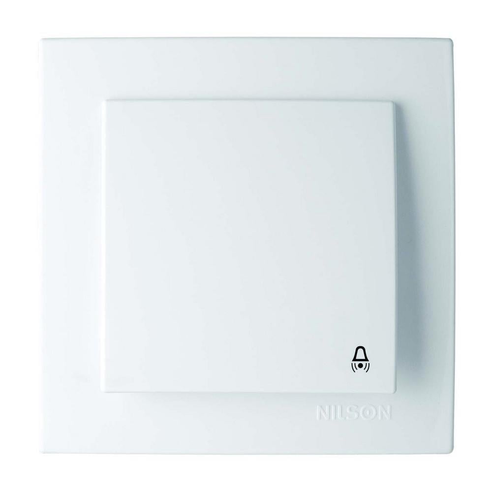 Кнопка дзвінка Nilson Touran Білий (24111012)