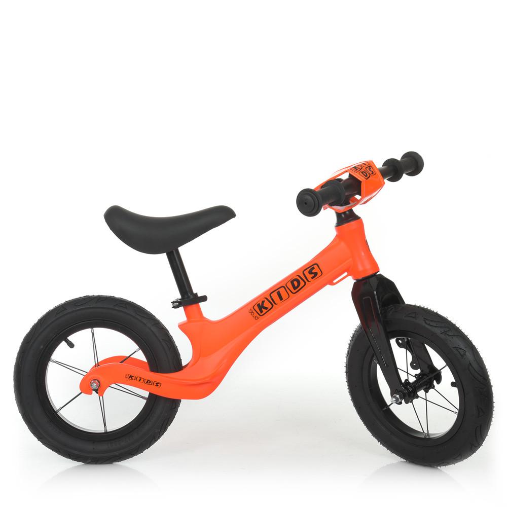 Біговел дитячий PROFI KIDS SMG1205A-5 12" на магнієвій рамі Жовтогарячий