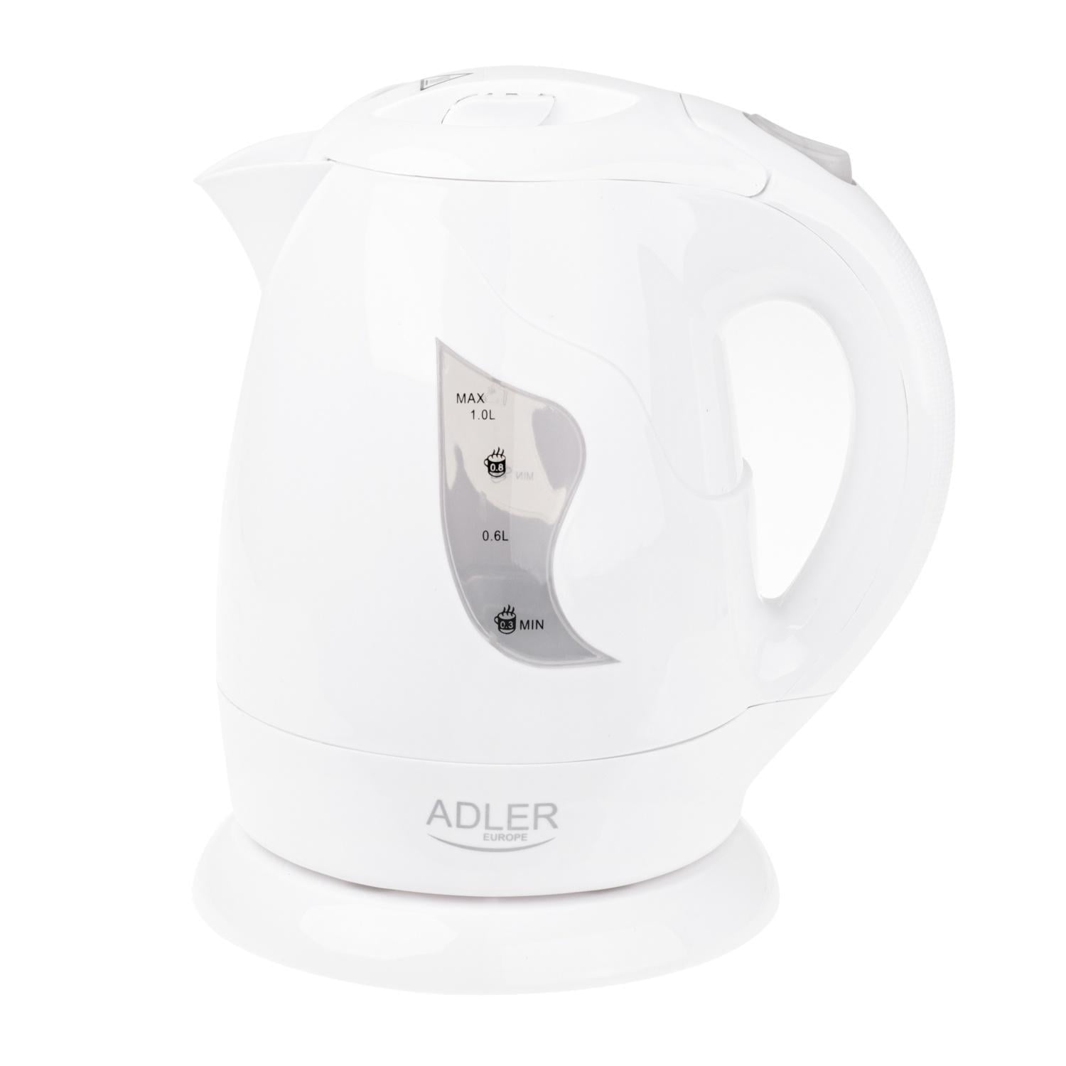 Электрочайник Adler AD 08 пластиковый 1 л Белый (28916224) Электрочайник Adler AD 08 пластиковый 1 л Белый (28916224)