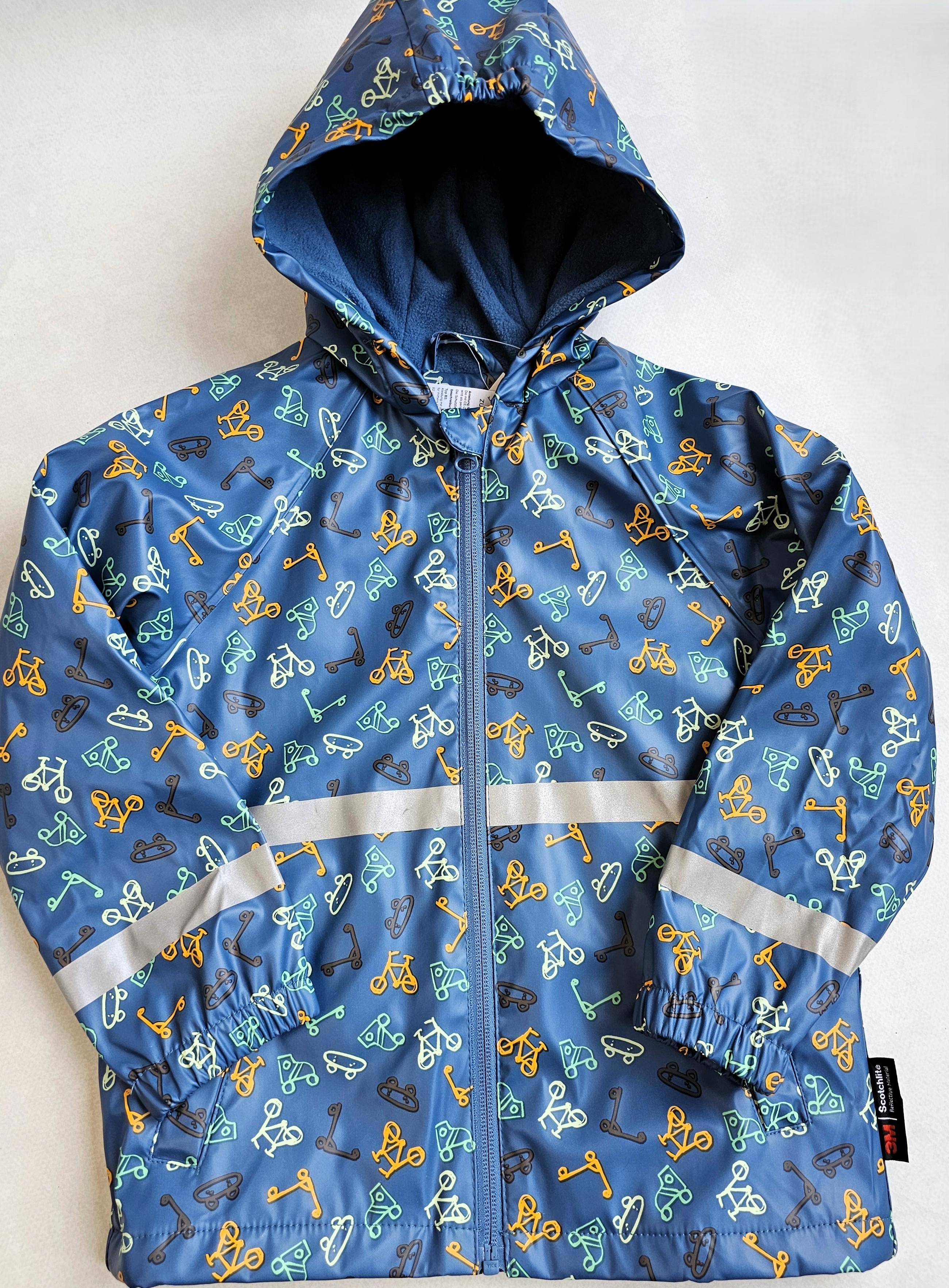 Дождевик-куртка детский Lupilu на флисе 98-104 см (008420)