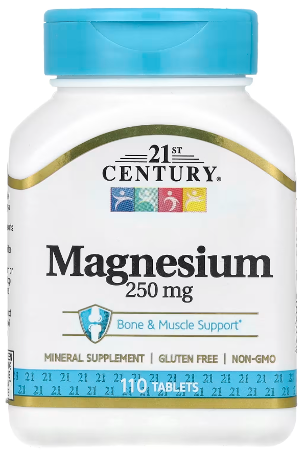 Магній оксид 21st Century Magnesium 250 мг 110 таблеток