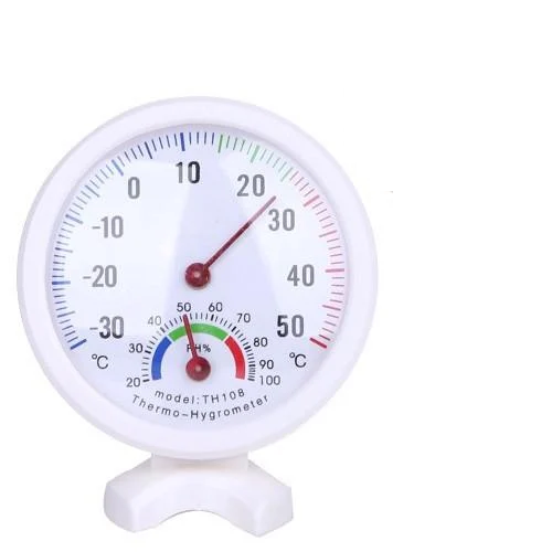 Термометр-гігрометр TH108 XX механічний на ніжці White (286209) Термометр-гігрометр TH108 XX механічний на ніжці White (286209)