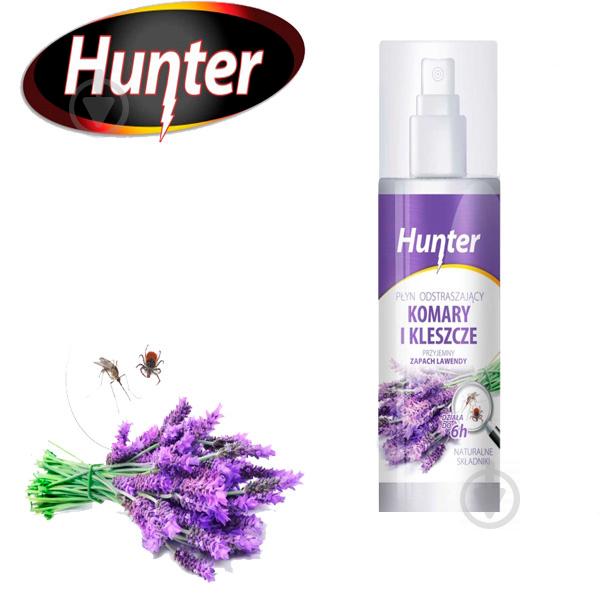 Натуральний спрей Hunter від комарів та кліщів 100 мл