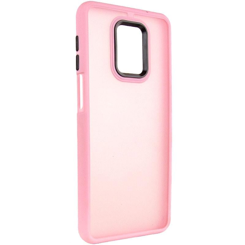 Протиударний Чохол TPU+PC Lyon Frosted для Xiaomi Redmi Note 9s / Note 9 Pro / Note 9 Pro Max Pink