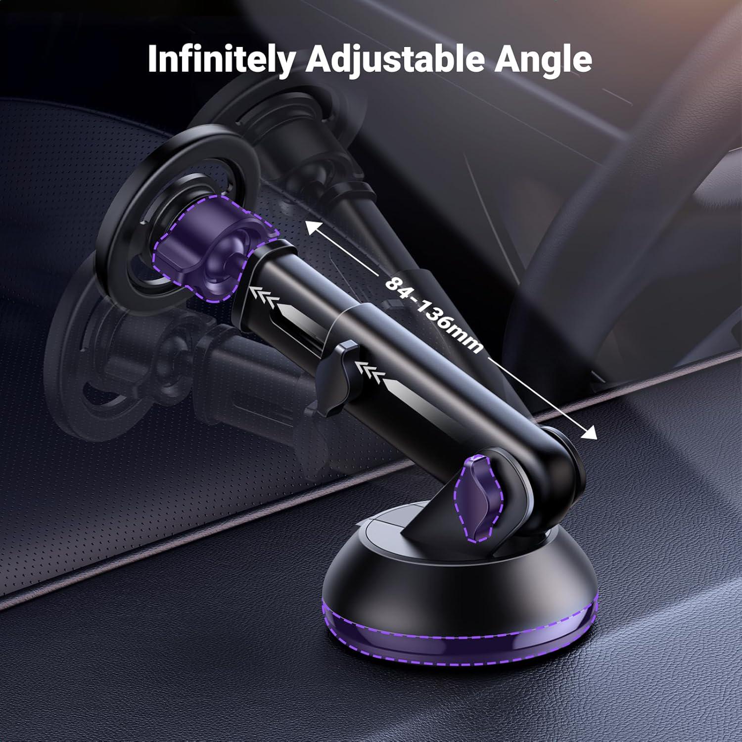 Крепление для телефона магнитное UGREEN Magsafe 3in1 Black (55341) - фото 8