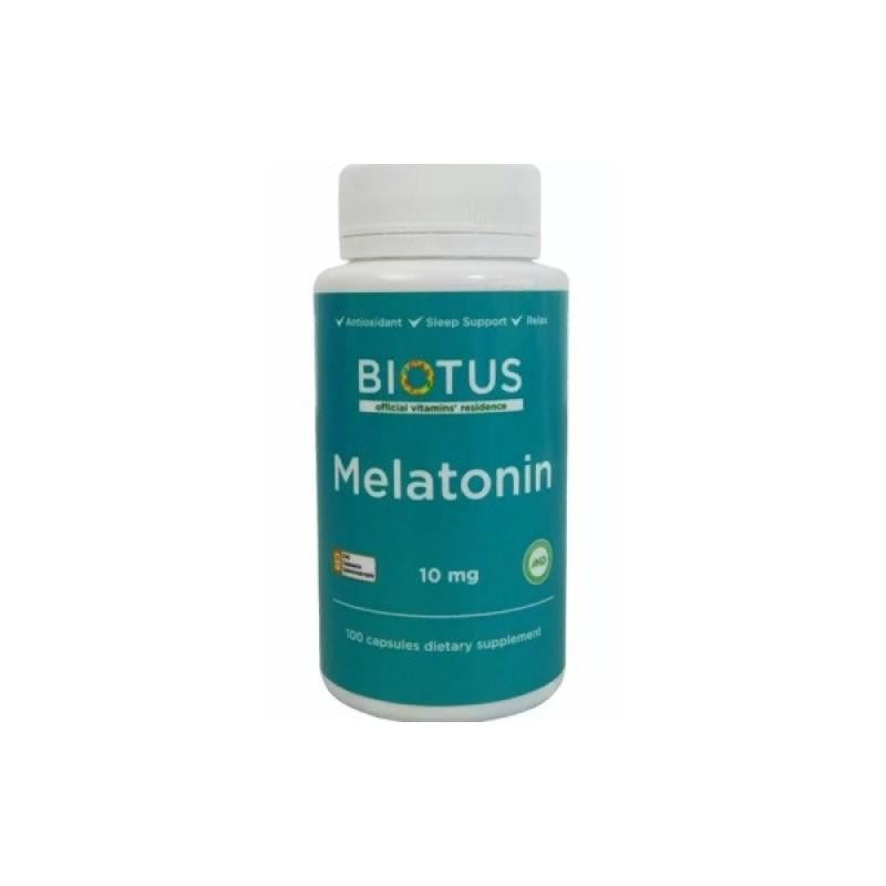 Мелатонин Biotus Melatonin 10 мг 100 капс. (BIO-530456)