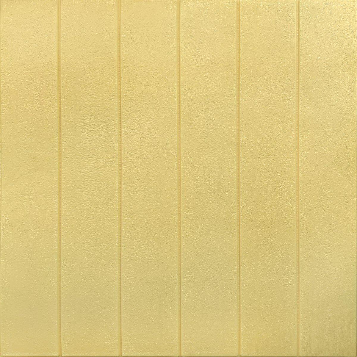 3D-панель Sticker Wall SW-00001371 самоклеюча 700х700х4 мм Золотий (991943421)