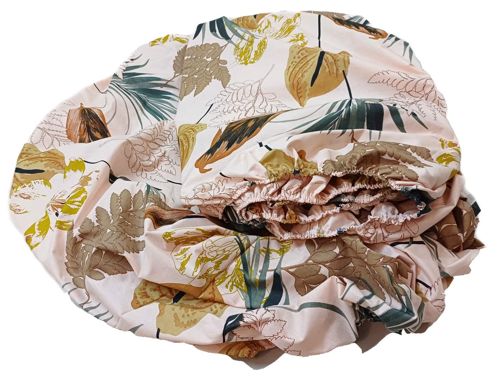 Простынь на резинке 160х200 см (22871710)