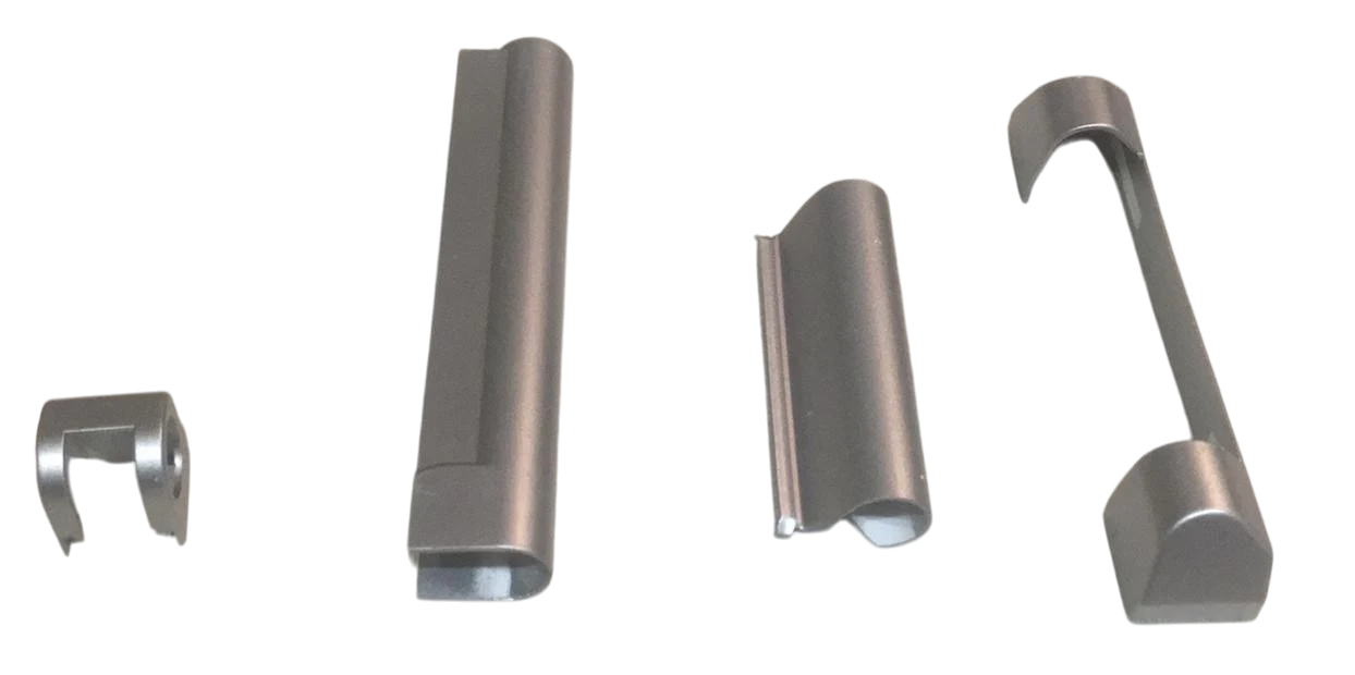 Накладки заглушки на віконні петлі Schuco Vario Tec Standard 2 комплекти Металік срібло (sh253882)