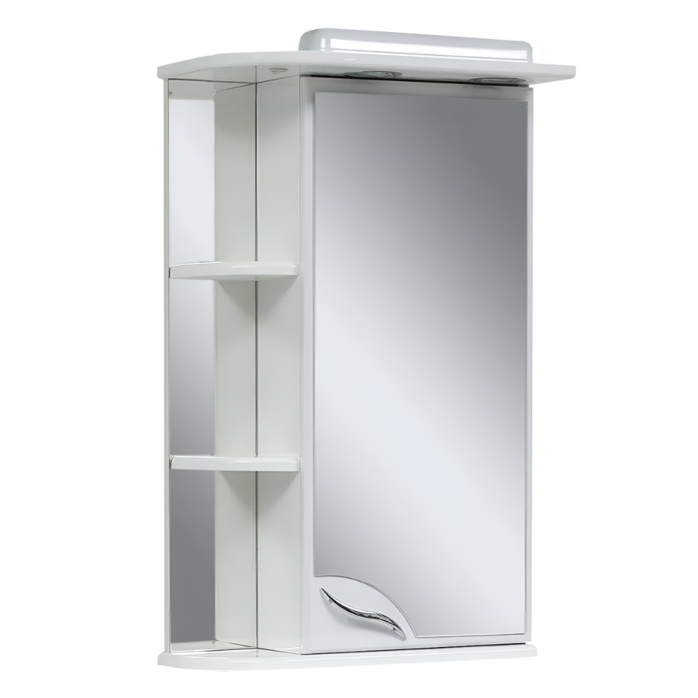 Дзеркальна шафа у ванну Van Mebles з підсвічуванням прямокутна 750х550 мм R (MRT-000001557)