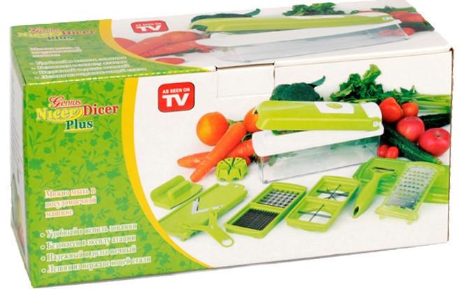 Овощерезка Nicer Dicer Plus с книгой рецептов (11444237) - фото 10