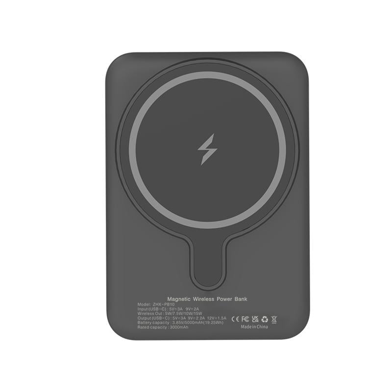 Портативная беспроводная батарея XON PowerBank Magsafe 5000 mAh Black