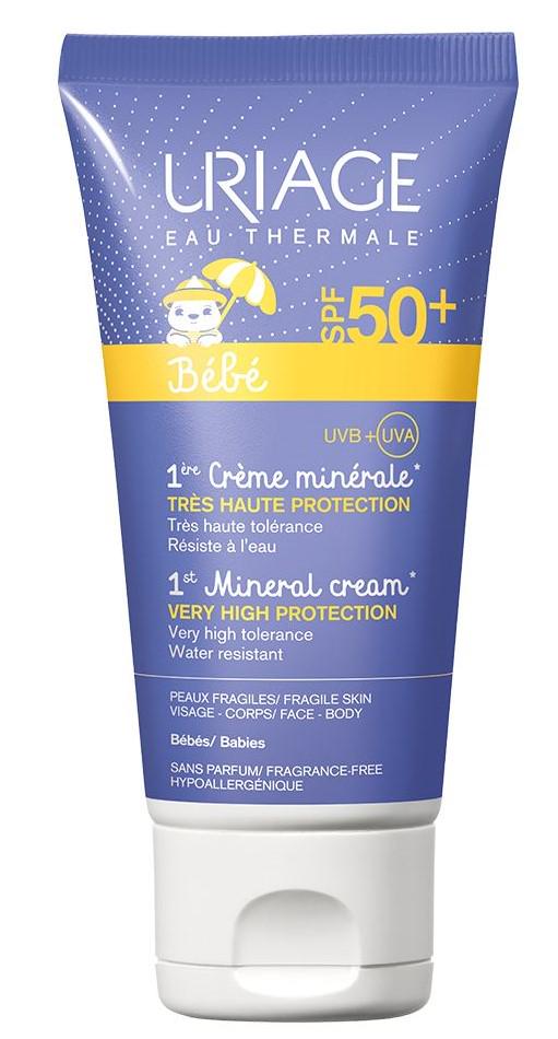Крем солнцезащитный минеральный для детей и детей Uriage BEBE 1st Mineral Cream SPF 50+ 50 мл (1648818961) Крем солнцезащитный минеральный для детей и детей Uriage BEBE 1st Mineral Cream SPF 50+ 50 мл (1648818961)