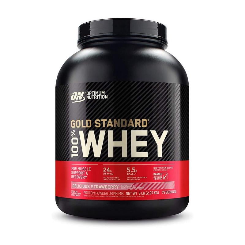 Протеин сывороточный Optimum Nutrition 100% Whey Gold Standard печенье и крем 2,3 кг (00112-03)