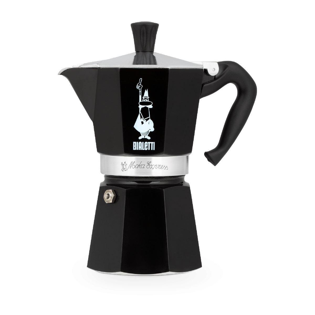 Гейзерна кавоварка Bialetti Moka Express Black 6 TZ (0004953)