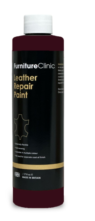 Краска для кожи Furniture Clinic Leather Repair Paint 250 мл Бордовый (21782390) - фото 1 Краска для кожи Furniture Clinic Leather Repair Paint 250 мл Бордовый (21782390) - фото 1