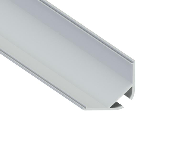 Профіль для світлодіодної стрічки алюмінієвий LEDUA АЛ-06-1 анодований кутовий підвісний 2 м (3936) - фото 5