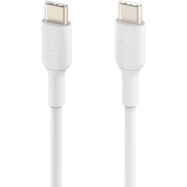 Belkin Кабель Belkin USB-С-USB-С, PVC, 1m, white (CAB003BT1MWH) - фото 2