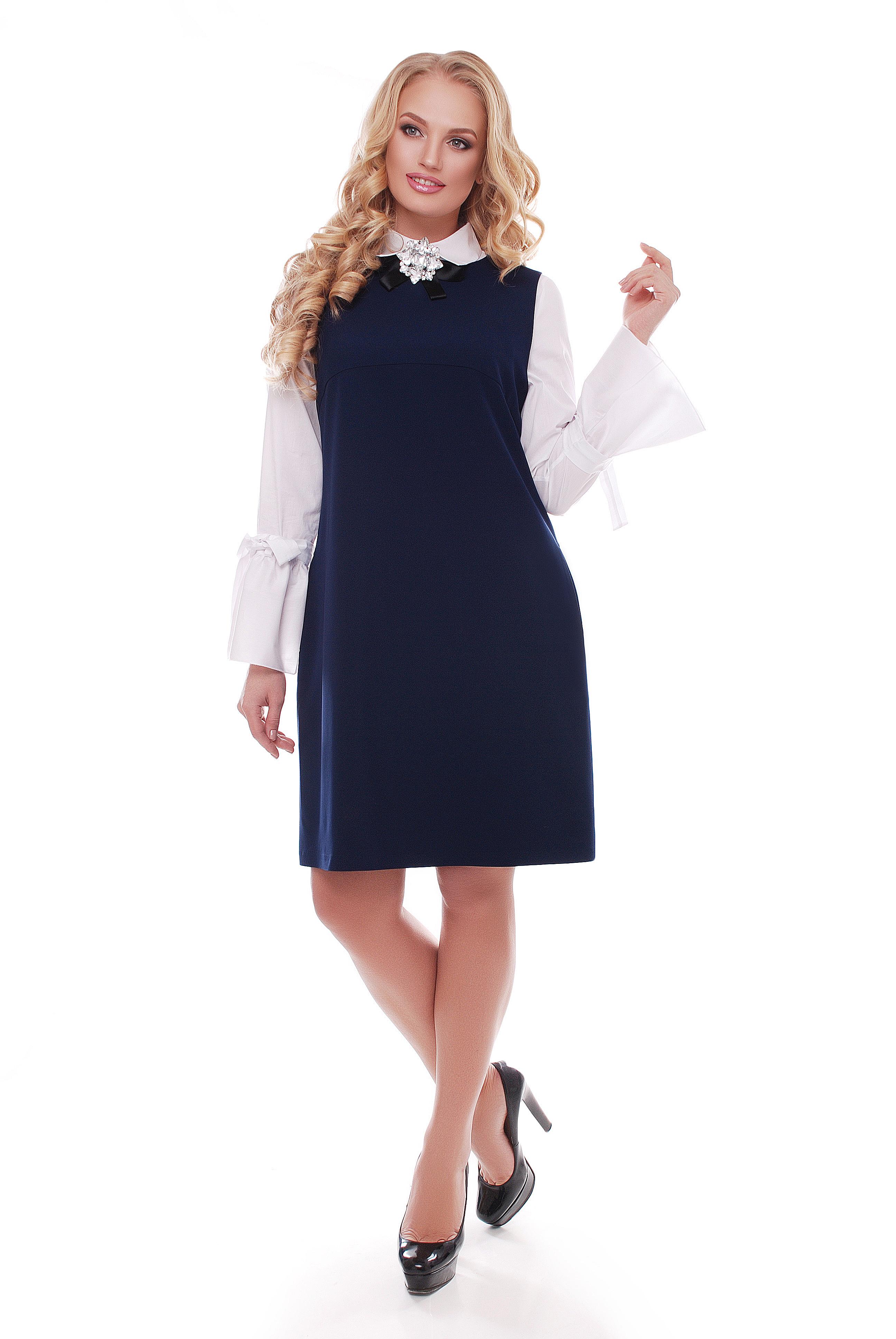 Сарафан VLAVI Санта р. 50 Синий (117303-50)