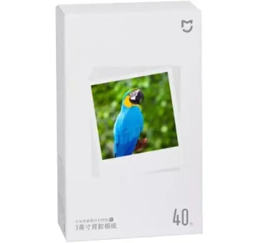 Фотобумага для Xiaomi Instant Photo Paper BHR6756GL 3" 40 шт. 8,6x10,2 см