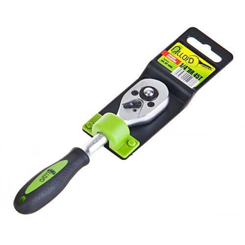 Ключ тріскачка Alloid КТ-1445 1/4" 45 зубчиків
