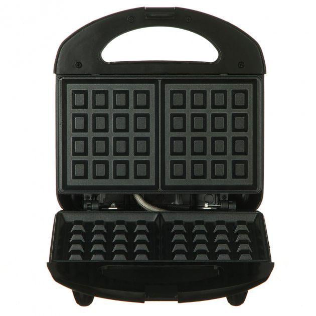 Вафельница Domotec MS-7705 электрическая с антипригарным покрытием 1000 Вт