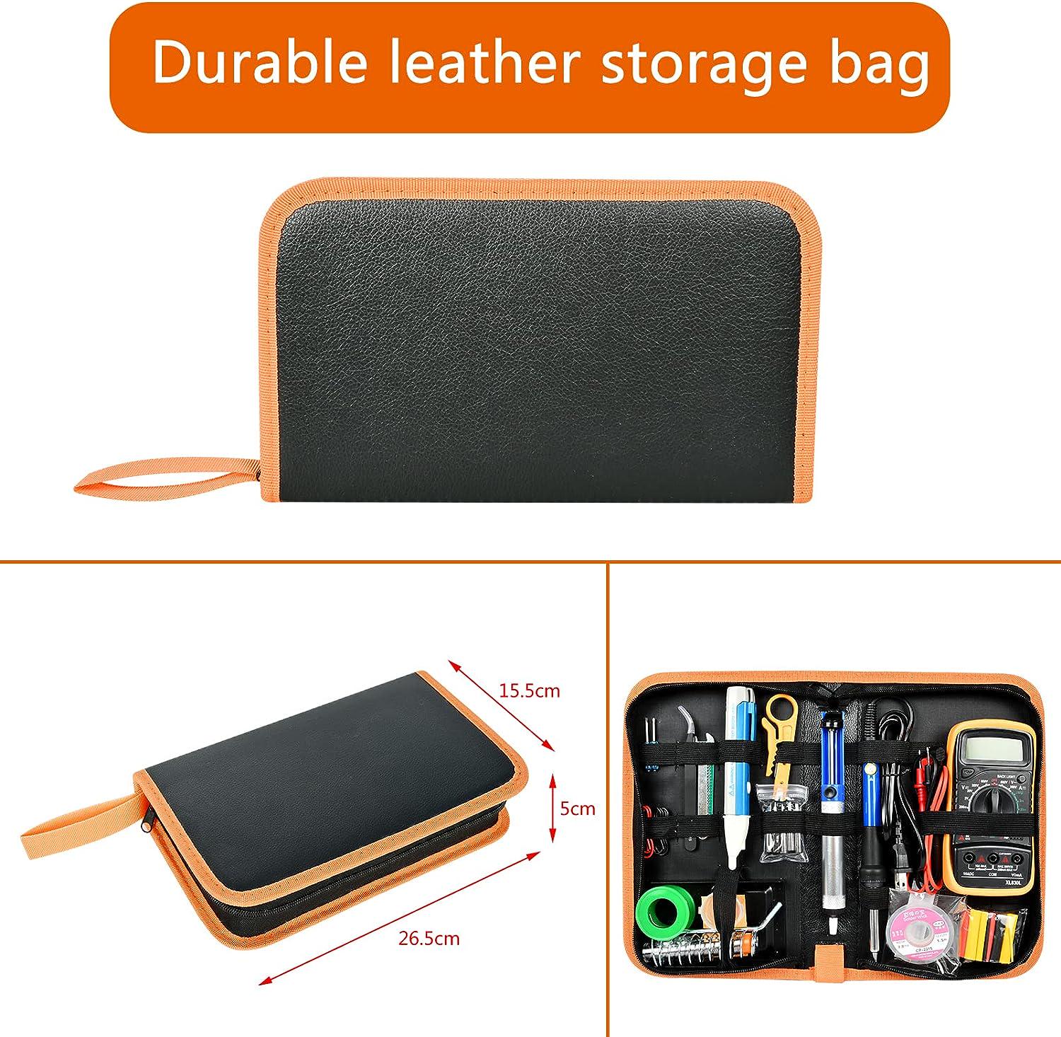 Паяльний набір у пеналі 60W 200-450 °C жала 900М/тестер/олово/каніфоль/інструменти (2000996194323) - фото 11 Паяльний набір у пеналі 60W 200-450 °C жала 900М/тестер/олово/каніфоль/інструменти (2000996194323) - фото 11