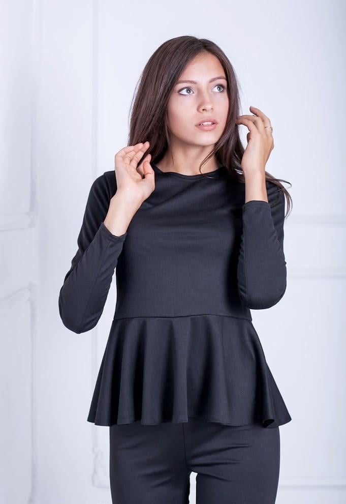 Кофта женская Podium Fuller 11244-BLACK XXL Черный