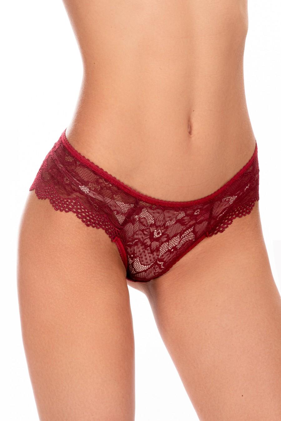 Трусики слип Fleri р. 1/XS Вишневый сироп (62046)