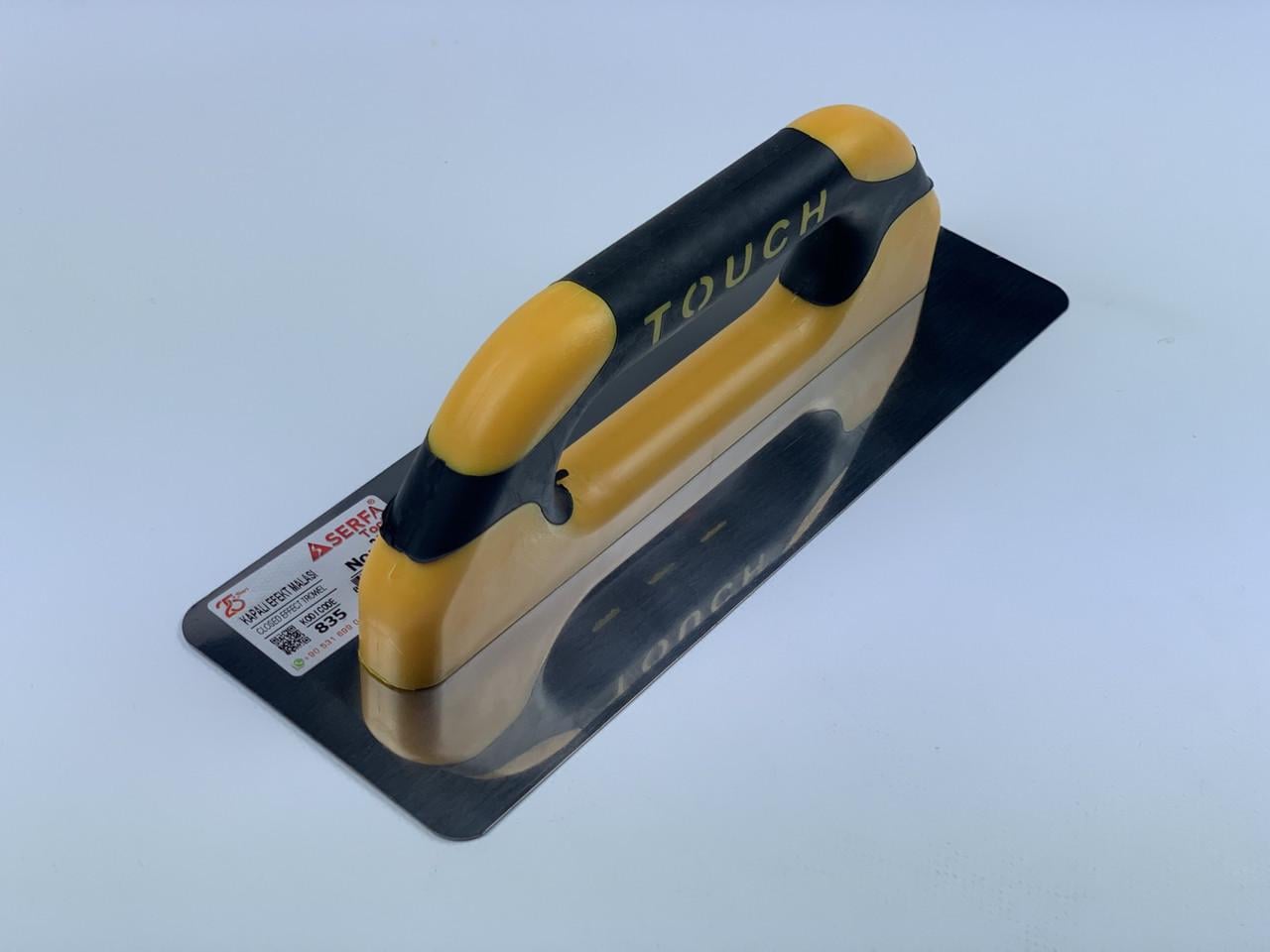 Гладилка для декоративной штукатурки Effect Trowel Closed Handle 30 см Нержавеющая сталь (835)