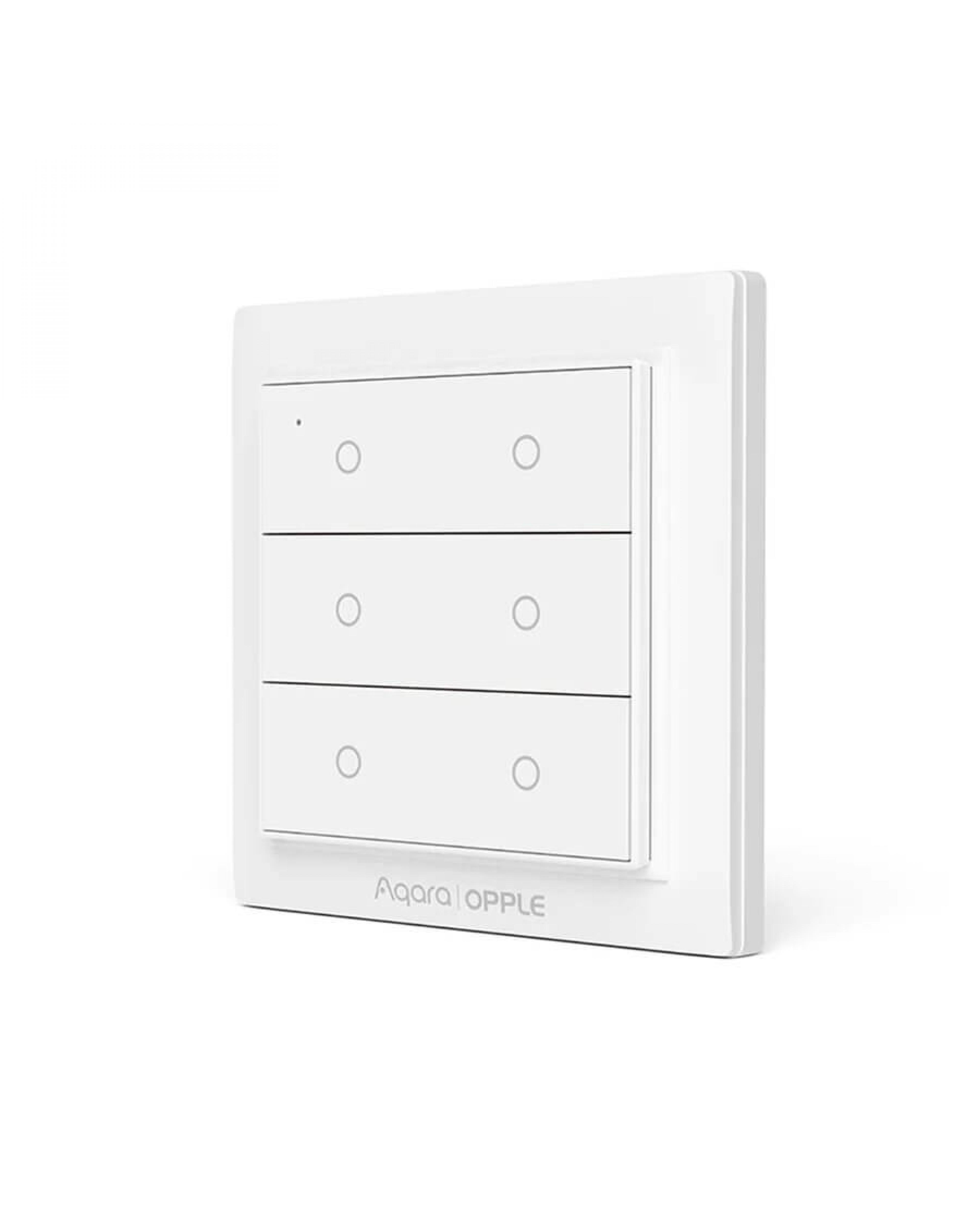 Вимикач розумний бездротовий Aqara Opple Smart Switch Apple Homekit Wireless Version 6 кнопок (WXCJKG13LM)