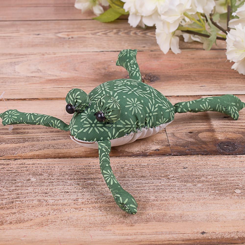 Статуэтка Жаба из ткани (1727-2)