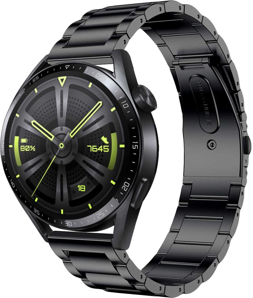 Браслет металлический Shape для Huawei Watch GT3 46 мм Black (26146-2B)