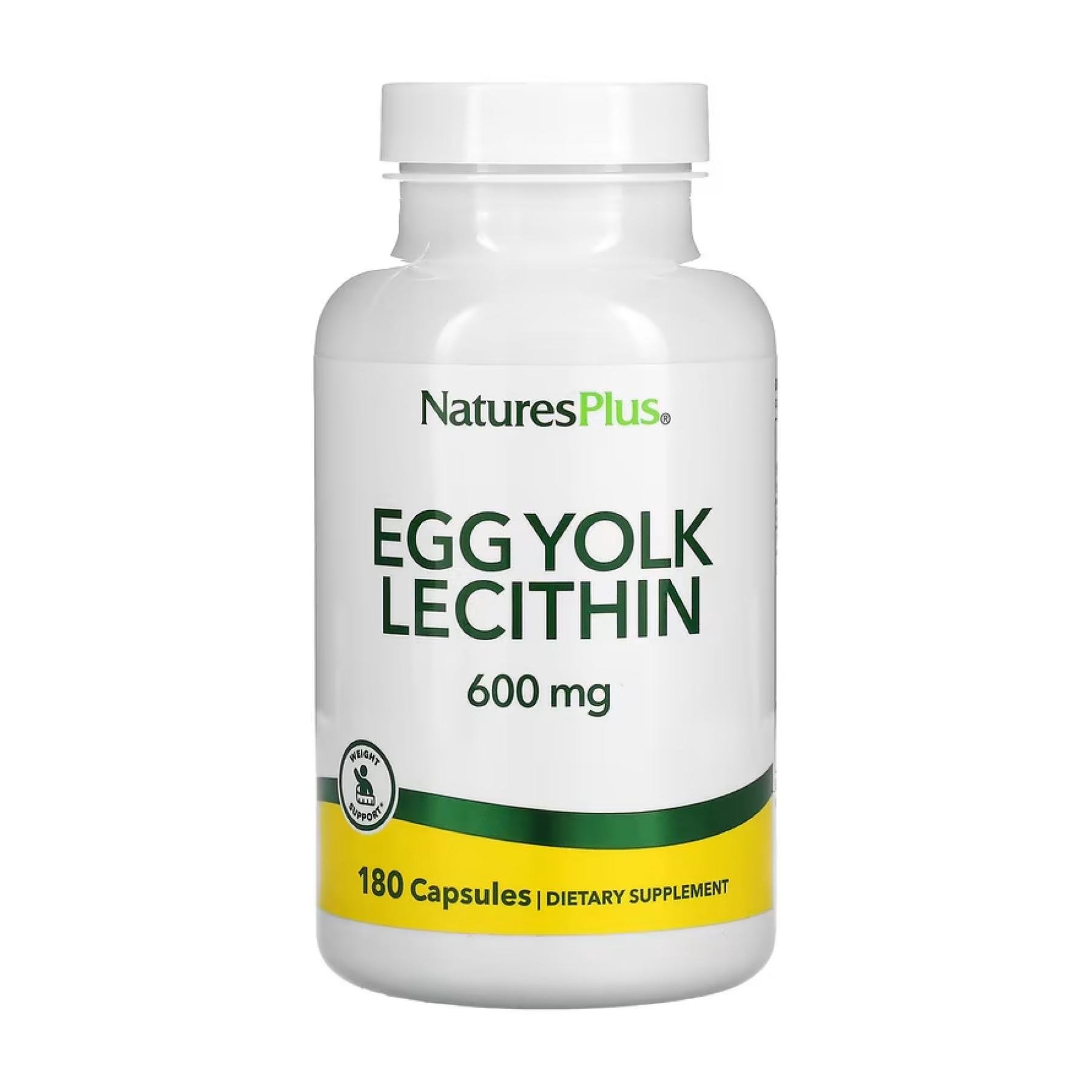 Натуральна добавка Egg Yolk Lecithin 600 mg 180 caps (2023-10-2365)