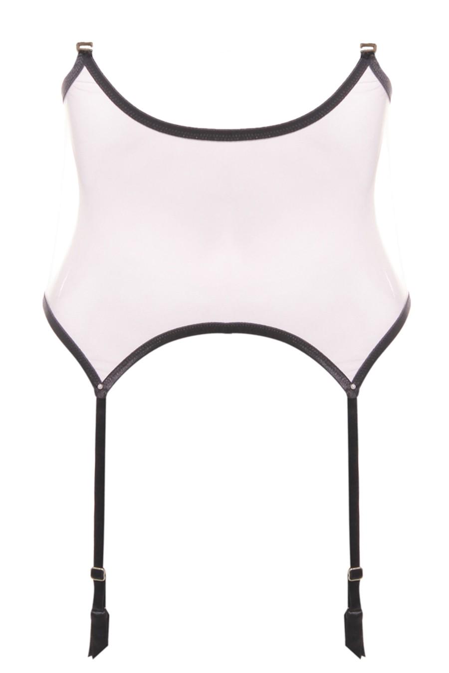 Пояс для чулок V.I.P.A р. 48/XL Бежево-черный (70145) - фото 3