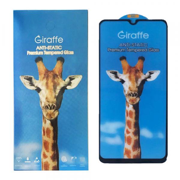Защитное стекло Giraffe Anti-Static для телефонов с черной рамкой