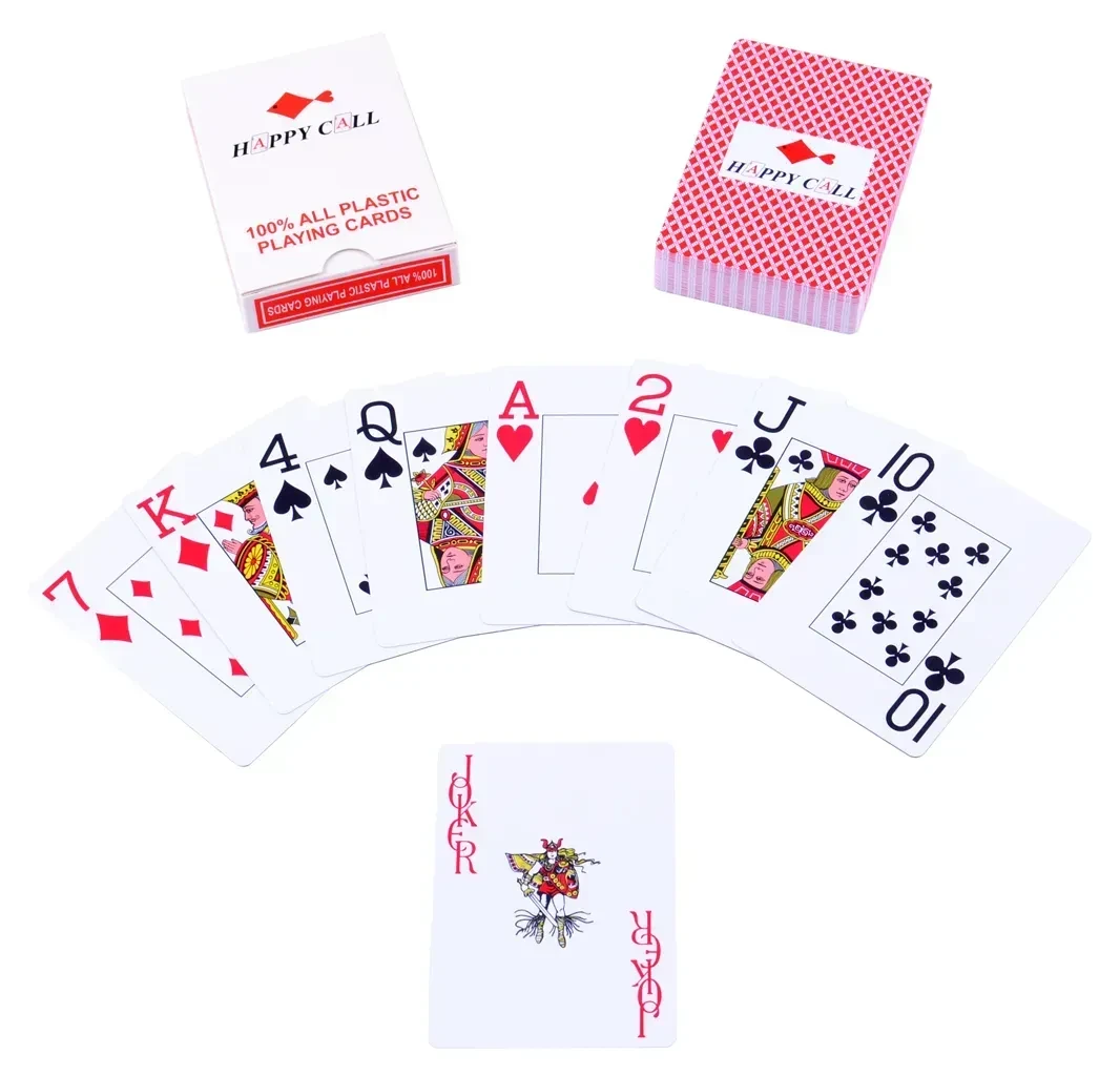 Карты игральные пластиковые Happy Call 54 шт. (3041770718)