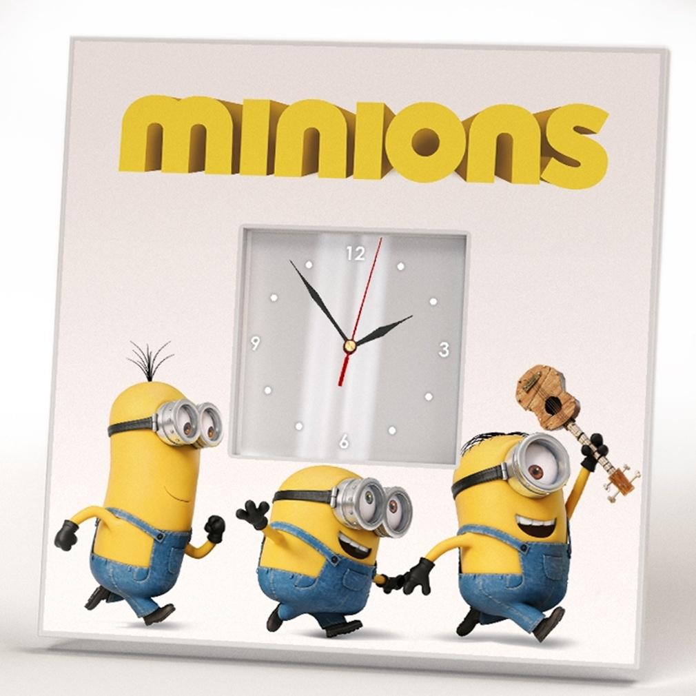 Годинник із героями мультфільму Minions 260x260 мм (C00785)