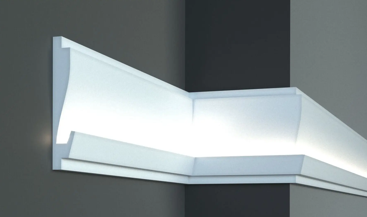 Карниз для LED освітлення серія D Tesori KD 405 1150 мм