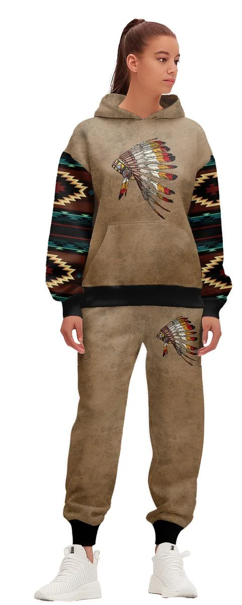 Спортивний костюм жіночий Вождь XL Коричневий (200155)