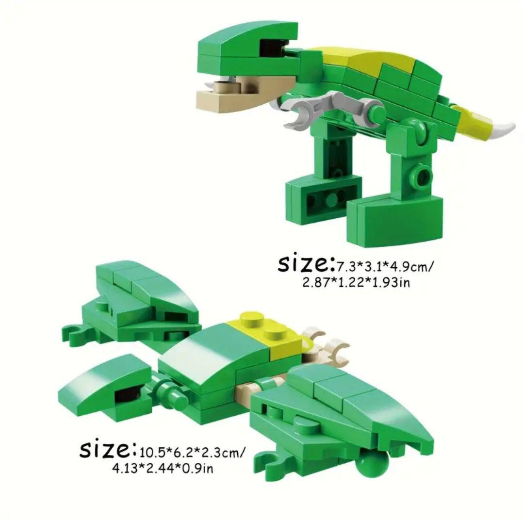 Конструктор Динозавр трицерапторс/птерозавр 172 дет. (SX2052) - фото 2 Конструктор Динозавр трицерапторс/птерозавр 172 дет. (SX2052) - фото 2