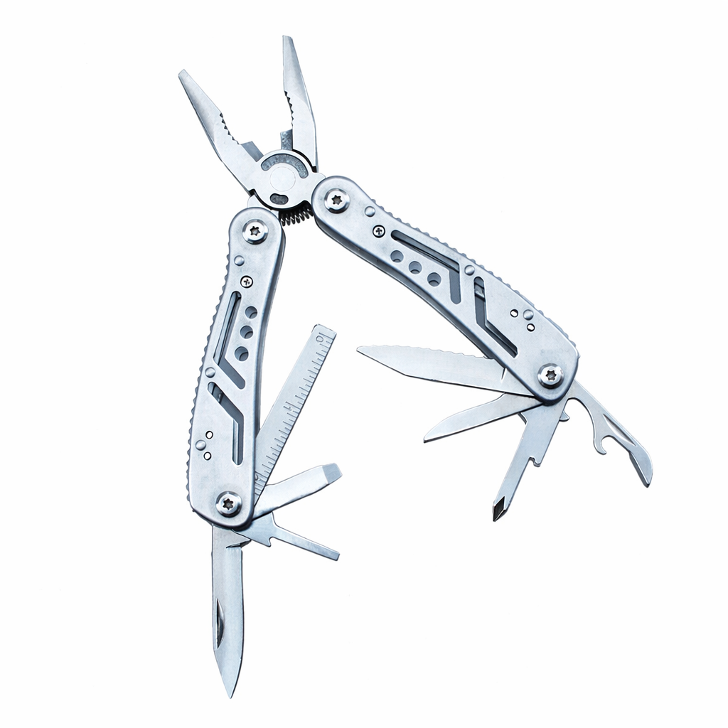 Мультитул Traveler Deluxe MT 629-PG 14в1 16,5 см Серый (31330343)