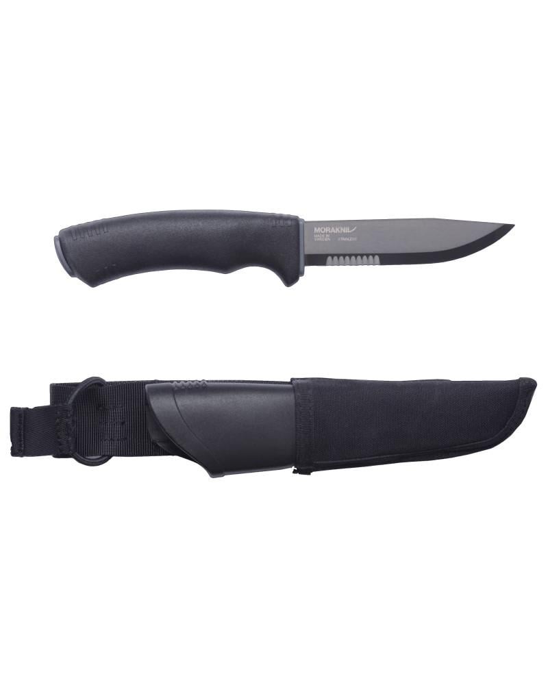 Ніж туристичний Morakniv Bushcraft Expert HRC 56-58 нержавіюча сталь 109 мм з піхвами Black (2359470616)